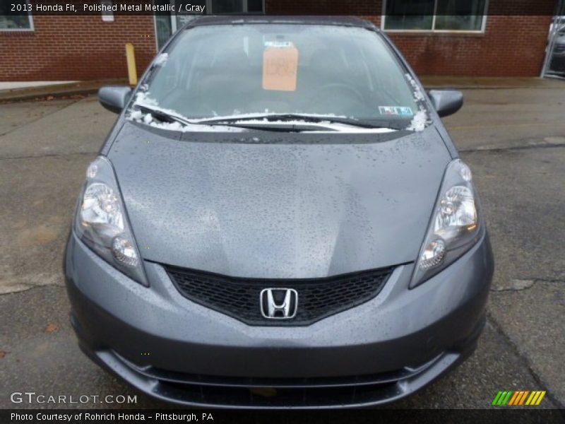 Polished Metal Metallic / Gray 2013 Honda Fit