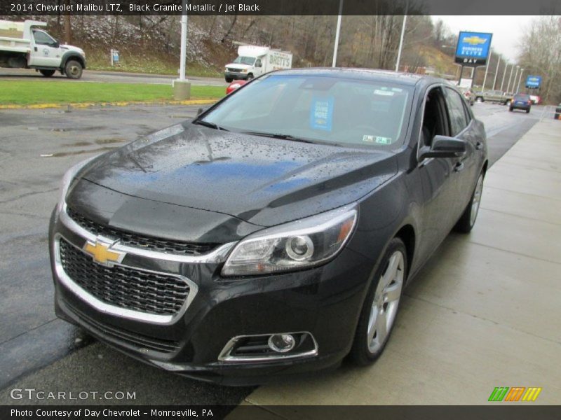Black Granite Metallic / Jet Black 2014 Chevrolet Malibu LTZ