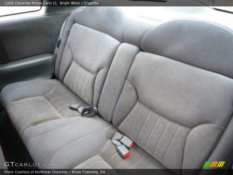 Bright White / Graphite 1998 Chevrolet Monte Carlo LS