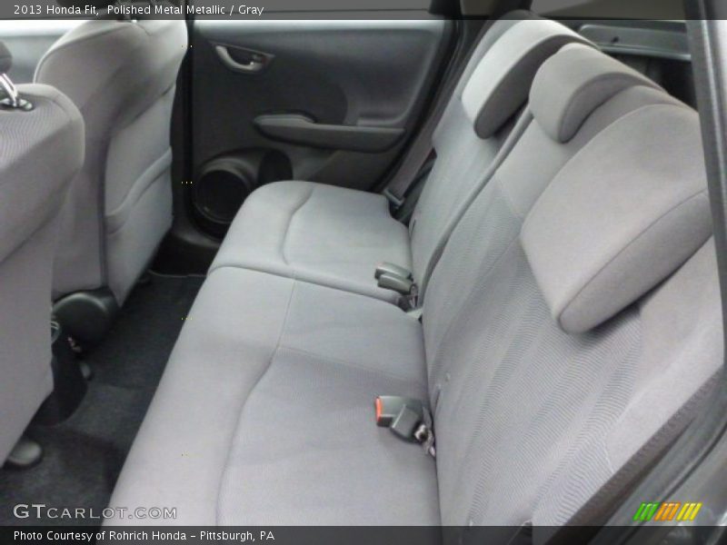 Polished Metal Metallic / Gray 2013 Honda Fit