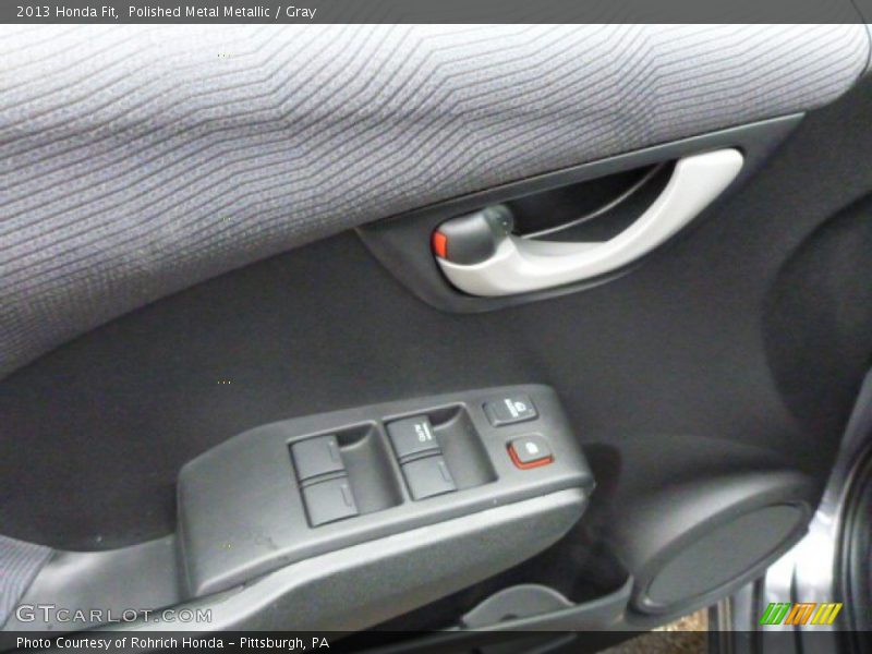 Polished Metal Metallic / Gray 2013 Honda Fit