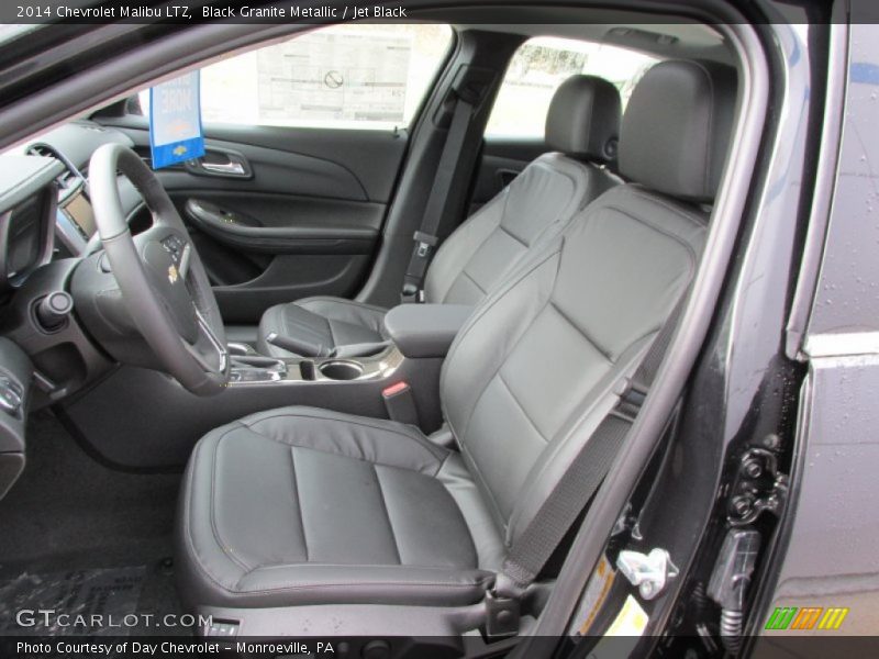 Black Granite Metallic / Jet Black 2014 Chevrolet Malibu LTZ
