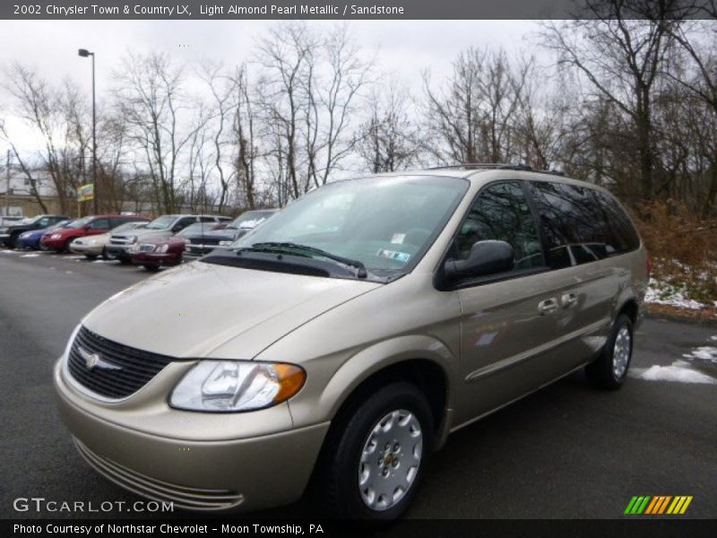 Light Almond Pearl Metallic / Sandstone 2002 Chrysler Town & Country LX