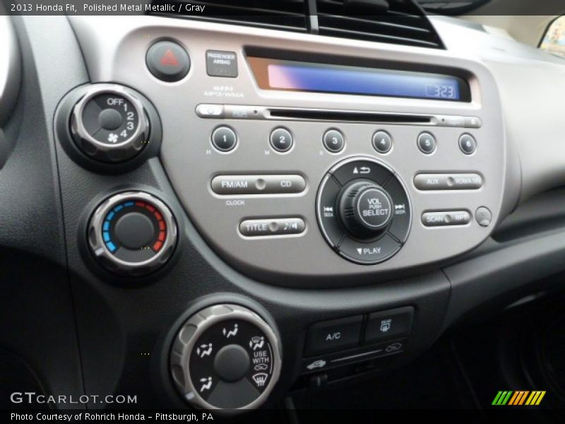 Polished Metal Metallic / Gray 2013 Honda Fit