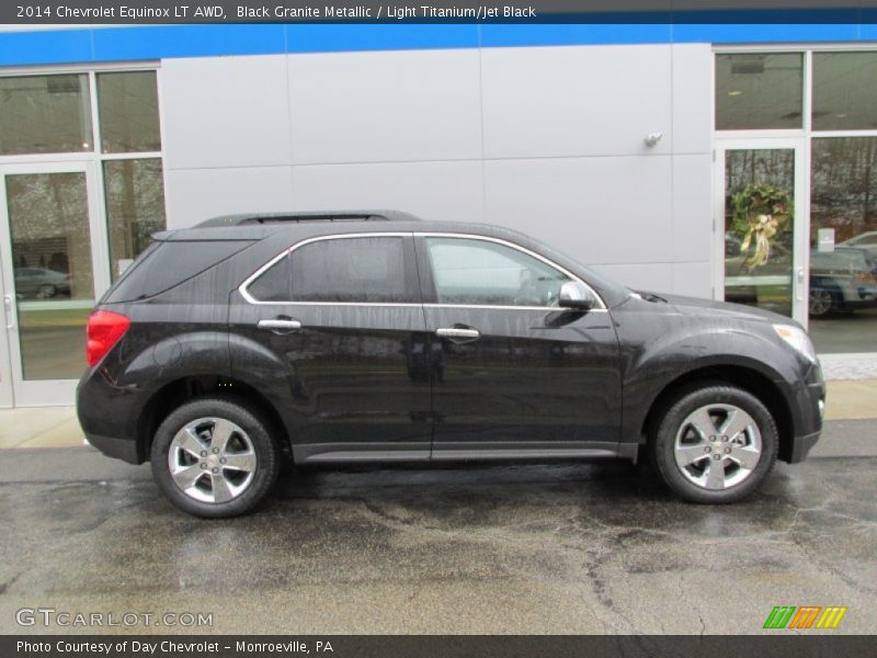 Black Granite Metallic / Light Titanium/Jet Black 2014 Chevrolet Equinox LT AWD