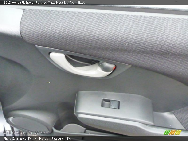 Polished Metal Metallic / Sport Black 2013 Honda Fit Sport