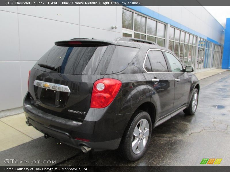 Black Granite Metallic / Light Titanium/Jet Black 2014 Chevrolet Equinox LT AWD