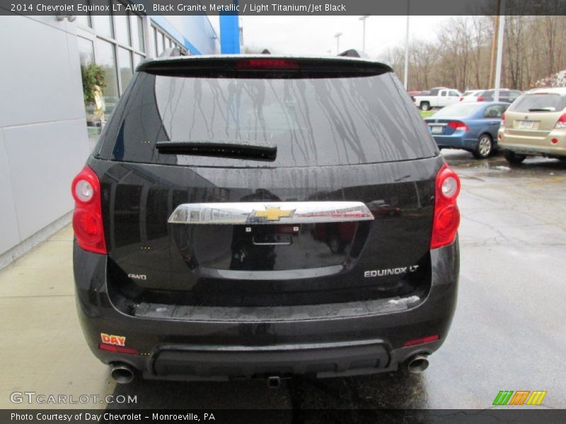 Black Granite Metallic / Light Titanium/Jet Black 2014 Chevrolet Equinox LT AWD