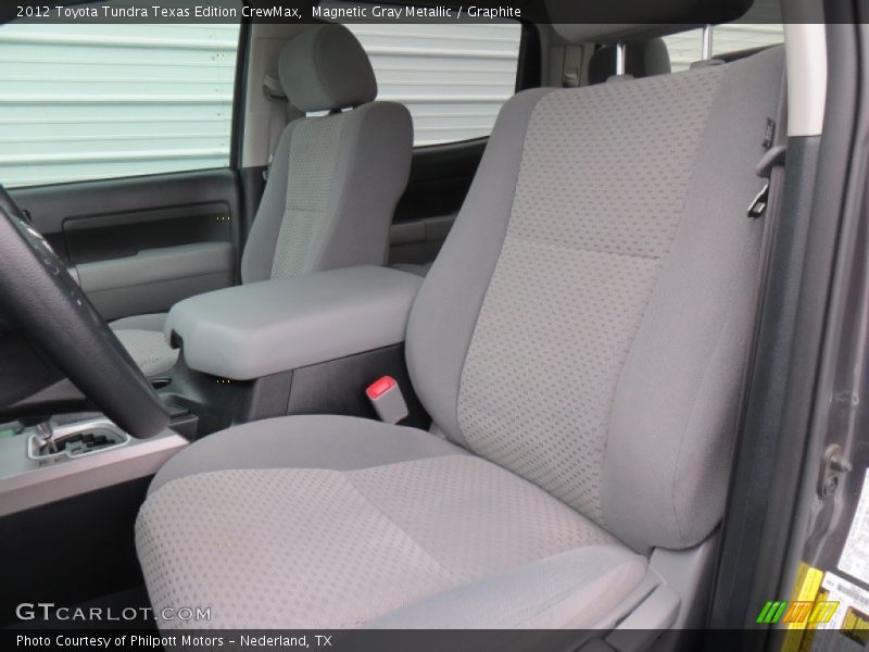 Magnetic Gray Metallic / Graphite 2012 Toyota Tundra Texas Edition CrewMax