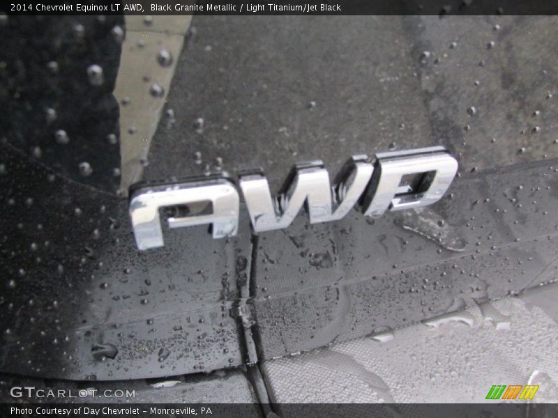 Black Granite Metallic / Light Titanium/Jet Black 2014 Chevrolet Equinox LT AWD