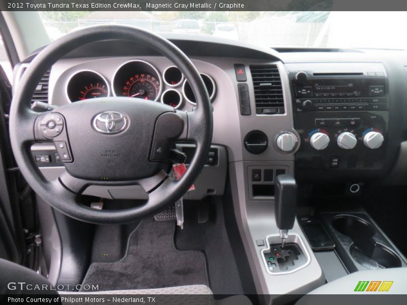 Magnetic Gray Metallic / Graphite 2012 Toyota Tundra Texas Edition CrewMax