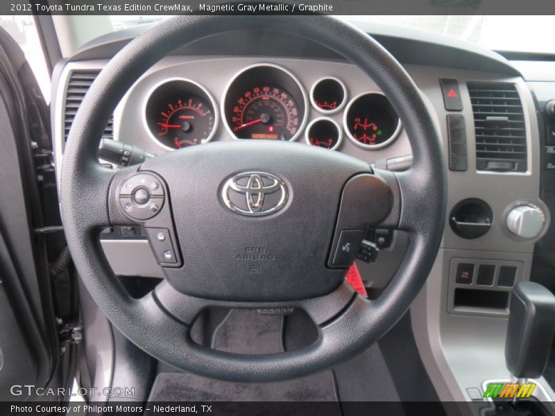 Magnetic Gray Metallic / Graphite 2012 Toyota Tundra Texas Edition CrewMax