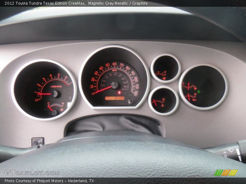 Magnetic Gray Metallic / Graphite 2012 Toyota Tundra Texas Edition CrewMax