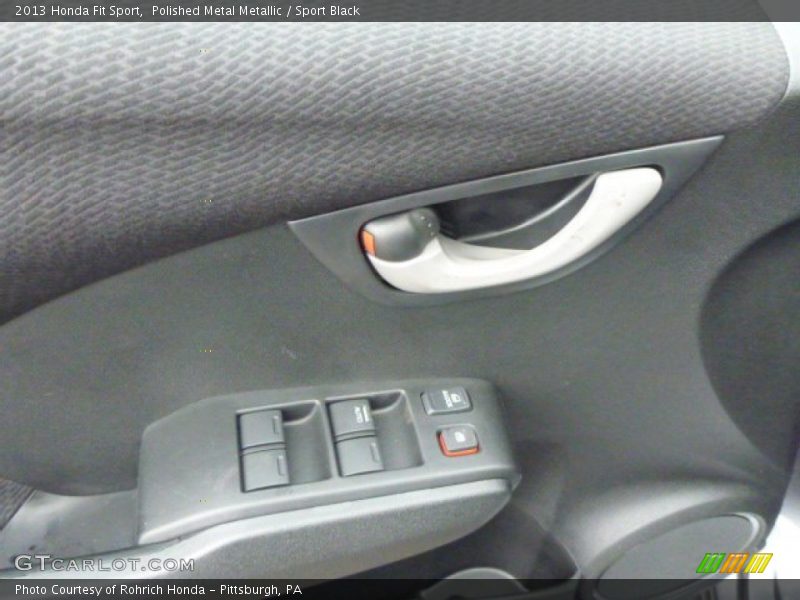 Polished Metal Metallic / Sport Black 2013 Honda Fit Sport