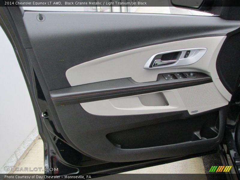 Black Granite Metallic / Light Titanium/Jet Black 2014 Chevrolet Equinox LT AWD