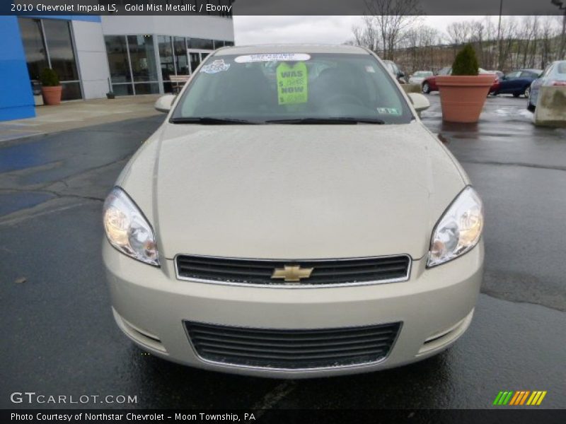 Gold Mist Metallic / Ebony 2010 Chevrolet Impala LS