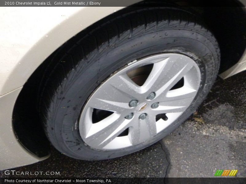 Gold Mist Metallic / Ebony 2010 Chevrolet Impala LS