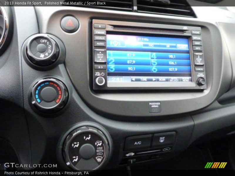 Polished Metal Metallic / Sport Black 2013 Honda Fit Sport