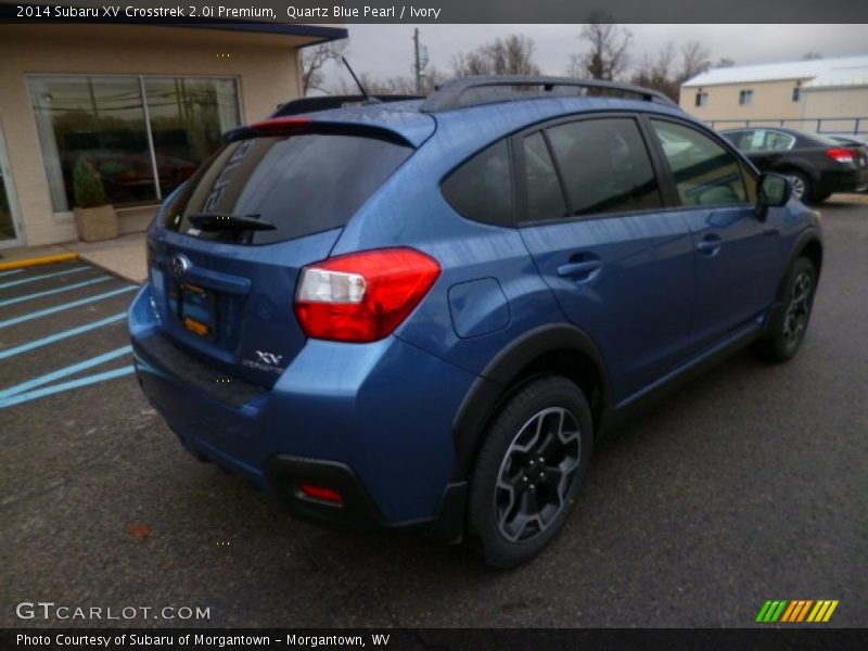 Quartz Blue Pearl / Ivory 2014 Subaru XV Crosstrek 2.0i Premium