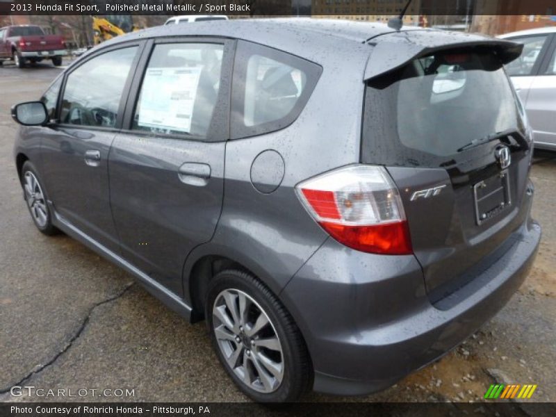 Polished Metal Metallic / Sport Black 2013 Honda Fit Sport