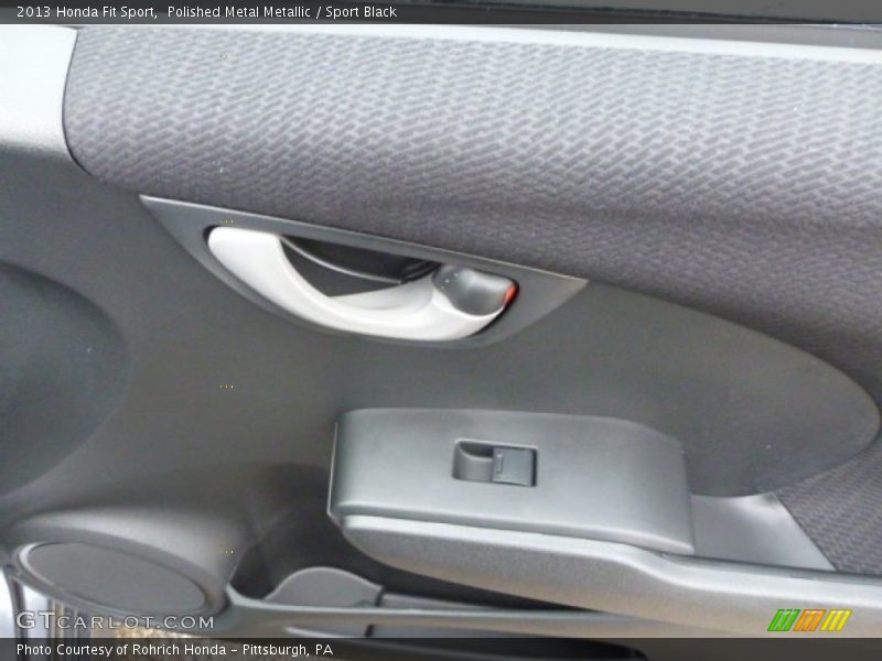 Polished Metal Metallic / Sport Black 2013 Honda Fit Sport