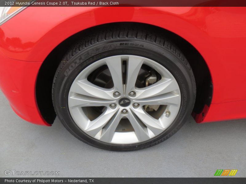 Tsukuba Red / Black Cloth 2012 Hyundai Genesis Coupe 2.0T