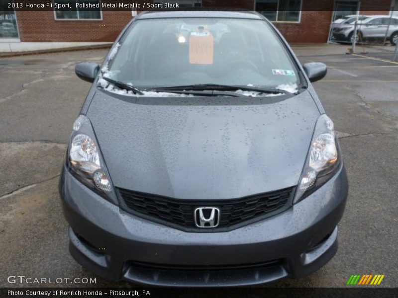 Polished Metal Metallic / Sport Black 2013 Honda Fit Sport