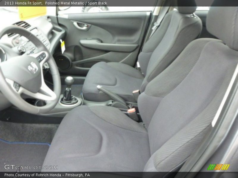 Polished Metal Metallic / Sport Black 2013 Honda Fit Sport