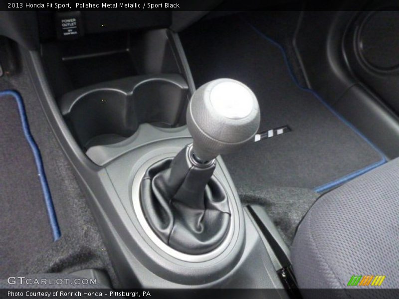 Polished Metal Metallic / Sport Black 2013 Honda Fit Sport