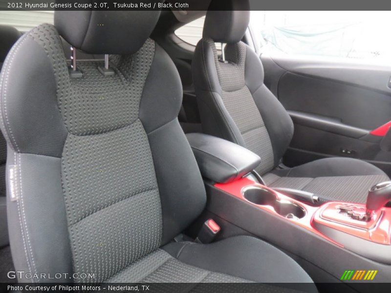 Tsukuba Red / Black Cloth 2012 Hyundai Genesis Coupe 2.0T