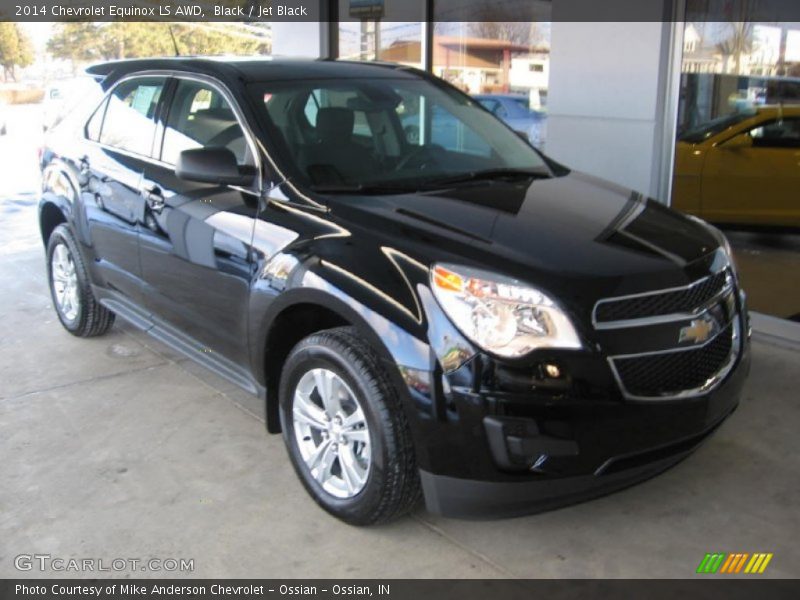 Black / Jet Black 2014 Chevrolet Equinox LS AWD