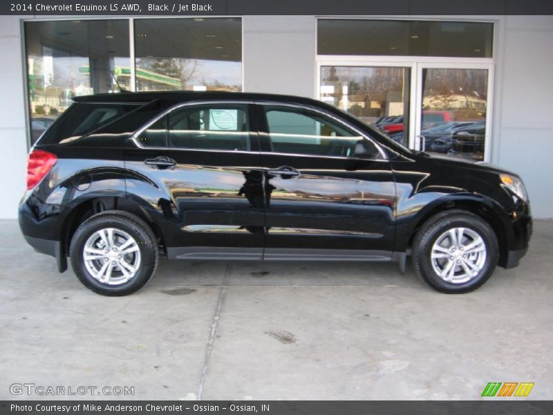 Black / Jet Black 2014 Chevrolet Equinox LS AWD