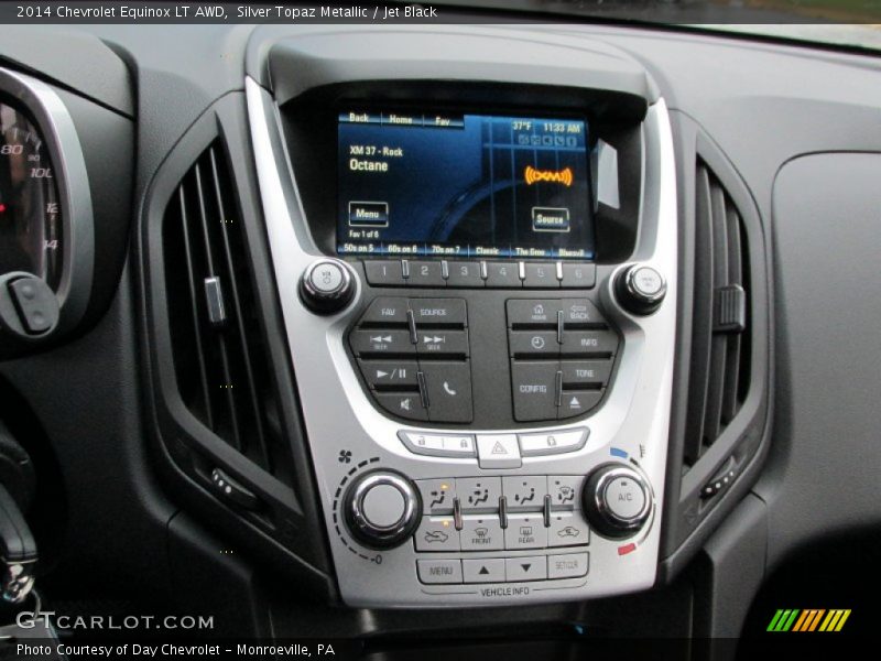 Silver Topaz Metallic / Jet Black 2014 Chevrolet Equinox LT AWD