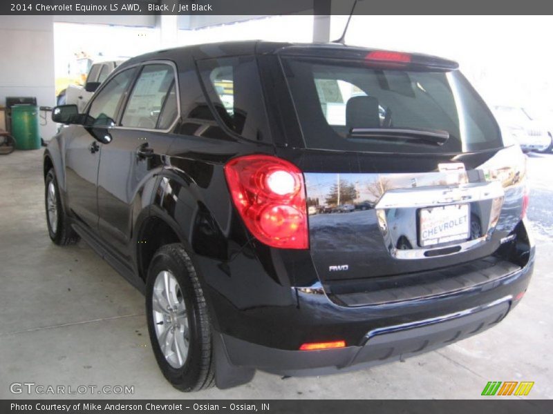 Black / Jet Black 2014 Chevrolet Equinox LS AWD