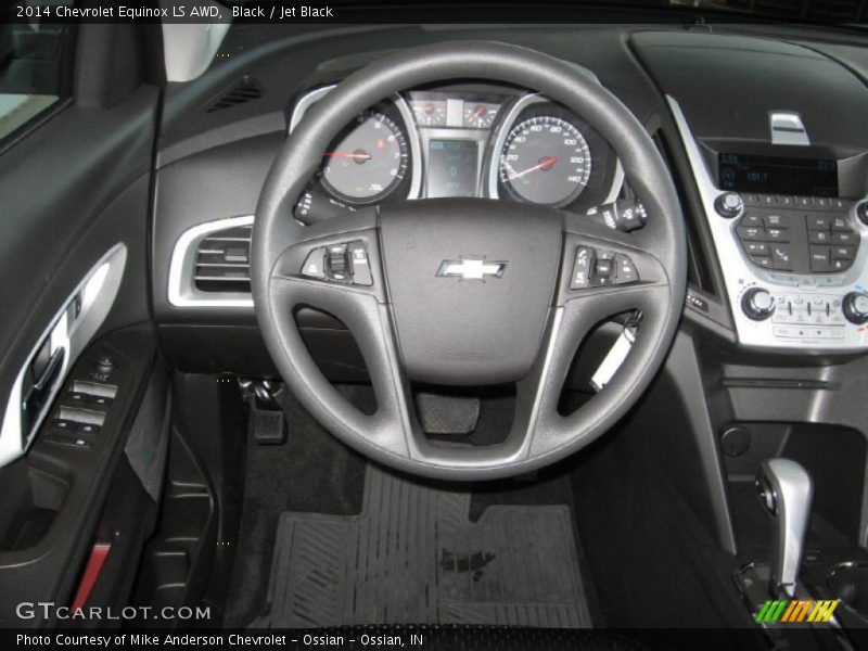 Black / Jet Black 2014 Chevrolet Equinox LS AWD