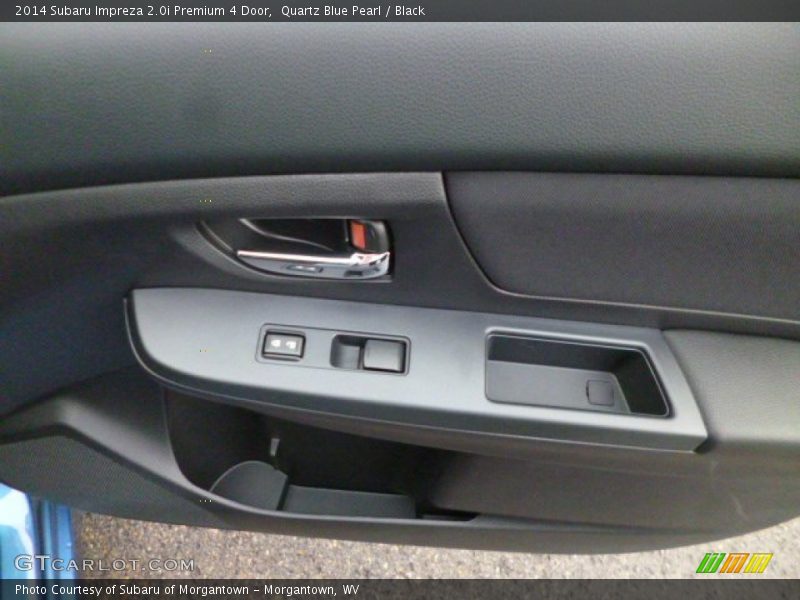 Quartz Blue Pearl / Black 2014 Subaru Impreza 2.0i Premium 4 Door