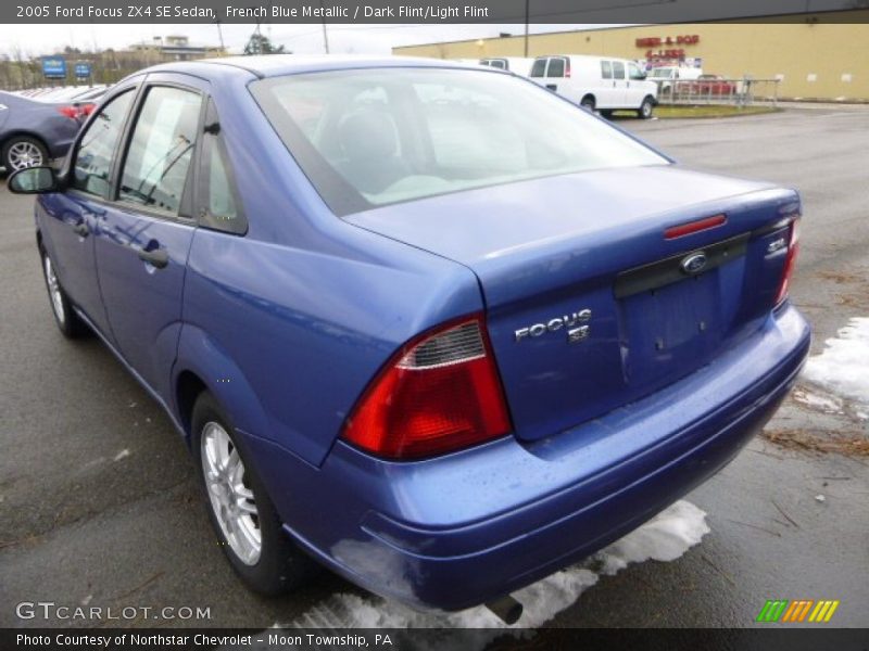 French Blue Metallic / Dark Flint/Light Flint 2005 Ford Focus ZX4 SE Sedan
