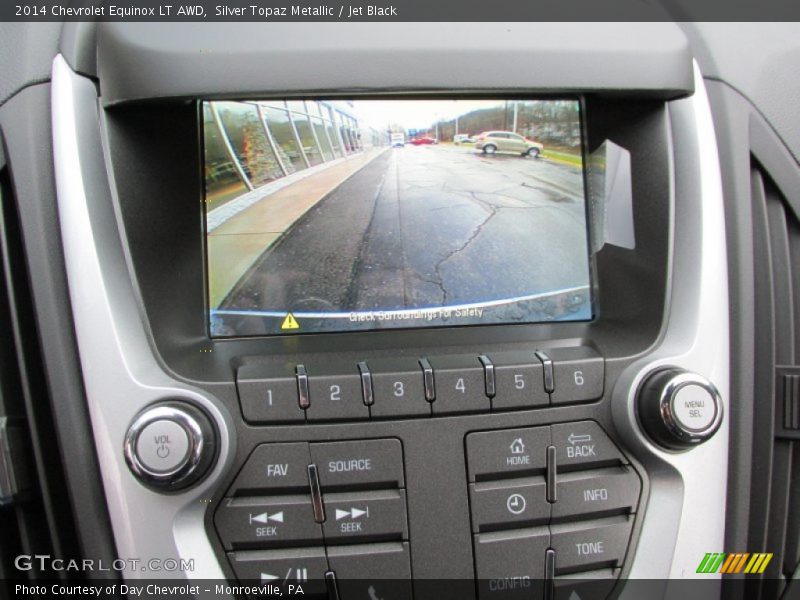 Silver Topaz Metallic / Jet Black 2014 Chevrolet Equinox LT AWD