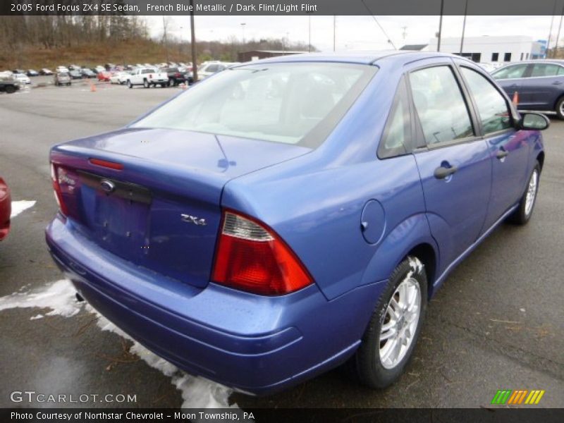 French Blue Metallic / Dark Flint/Light Flint 2005 Ford Focus ZX4 SE Sedan