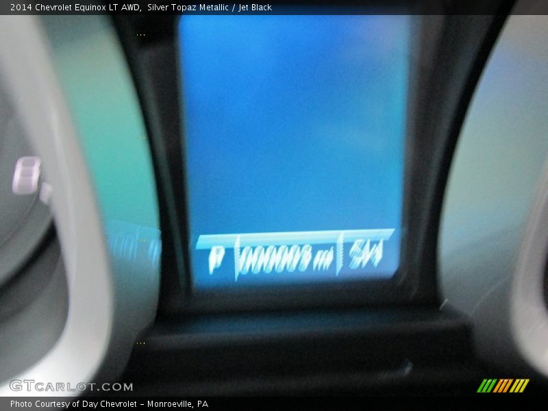 Silver Topaz Metallic / Jet Black 2014 Chevrolet Equinox LT AWD