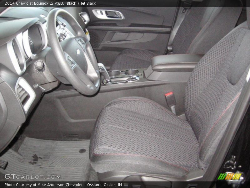 Black / Jet Black 2014 Chevrolet Equinox LS AWD