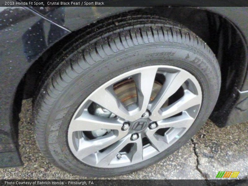 Crystal Black Pearl / Sport Black 2013 Honda Fit Sport