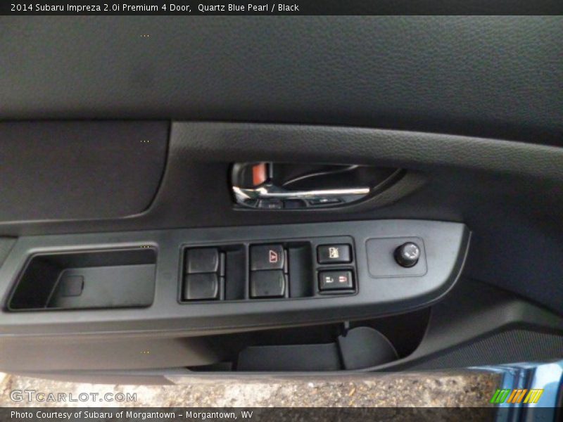 Quartz Blue Pearl / Black 2014 Subaru Impreza 2.0i Premium 4 Door