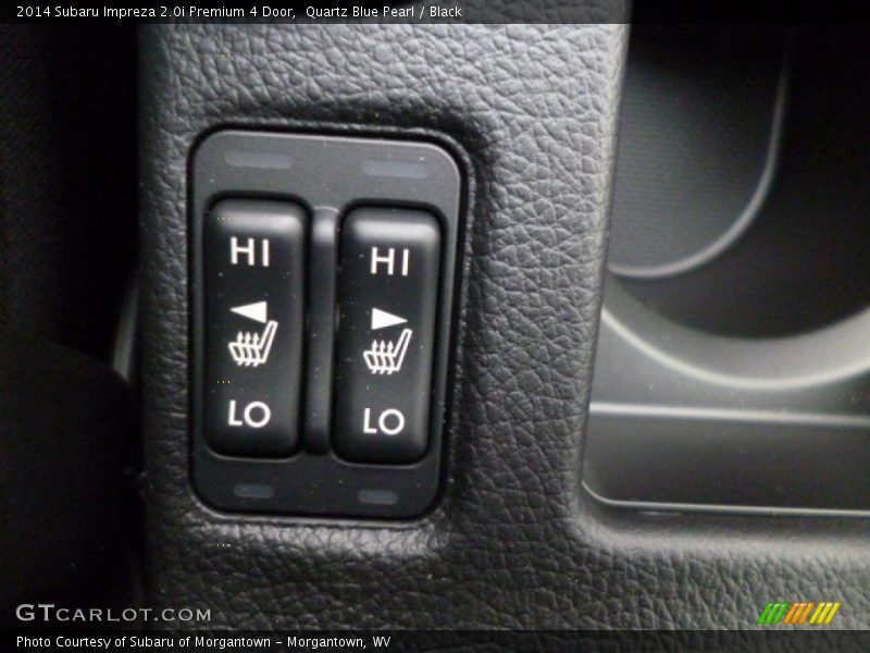 Quartz Blue Pearl / Black 2014 Subaru Impreza 2.0i Premium 4 Door