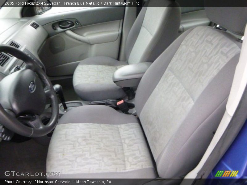 French Blue Metallic / Dark Flint/Light Flint 2005 Ford Focus ZX4 SE Sedan