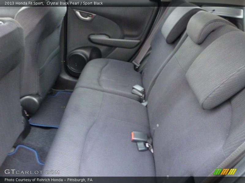 Crystal Black Pearl / Sport Black 2013 Honda Fit Sport