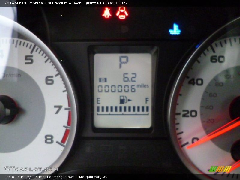 Quartz Blue Pearl / Black 2014 Subaru Impreza 2.0i Premium 4 Door