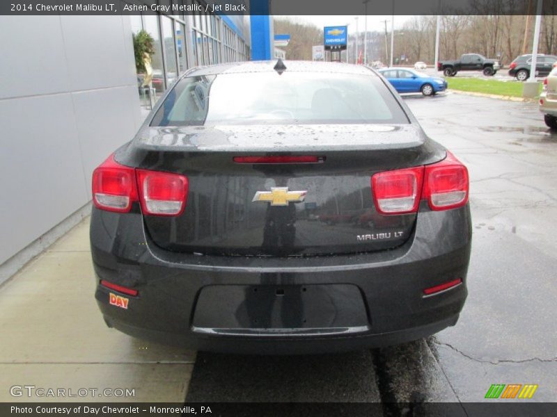 Ashen Gray Metallic / Jet Black 2014 Chevrolet Malibu LT