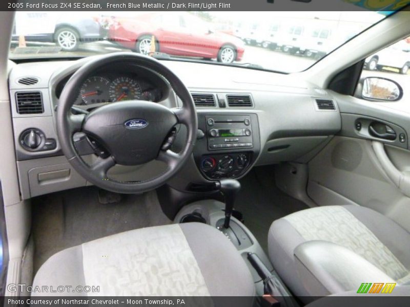 French Blue Metallic / Dark Flint/Light Flint 2005 Ford Focus ZX4 SE Sedan