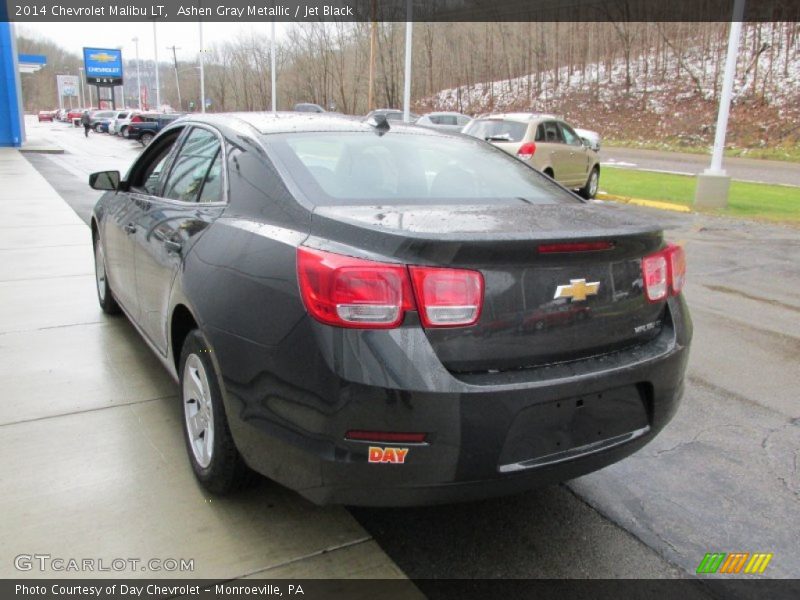 Ashen Gray Metallic / Jet Black 2014 Chevrolet Malibu LT